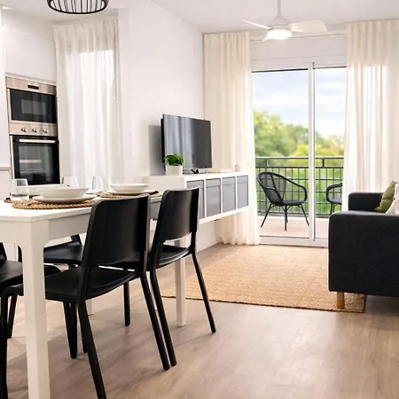 Apartamento Moderno Con Terraza Cerca De Calella De