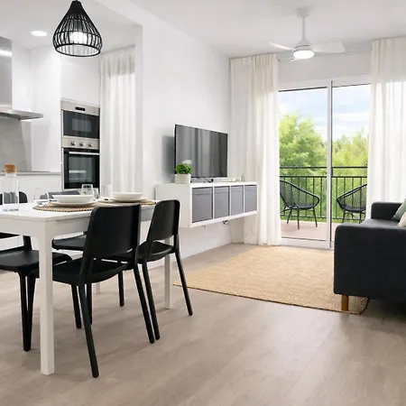 公寓 Moderno Con Terraza Cerca De Calella De