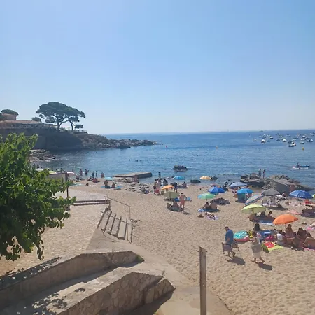 Moderno Con Terraza Cerca De Calella De Apartment *